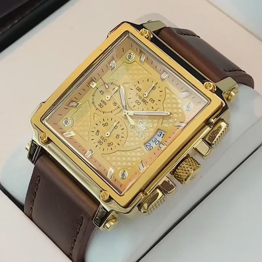 Sartex Luxury Square Quartz Wrist Watch